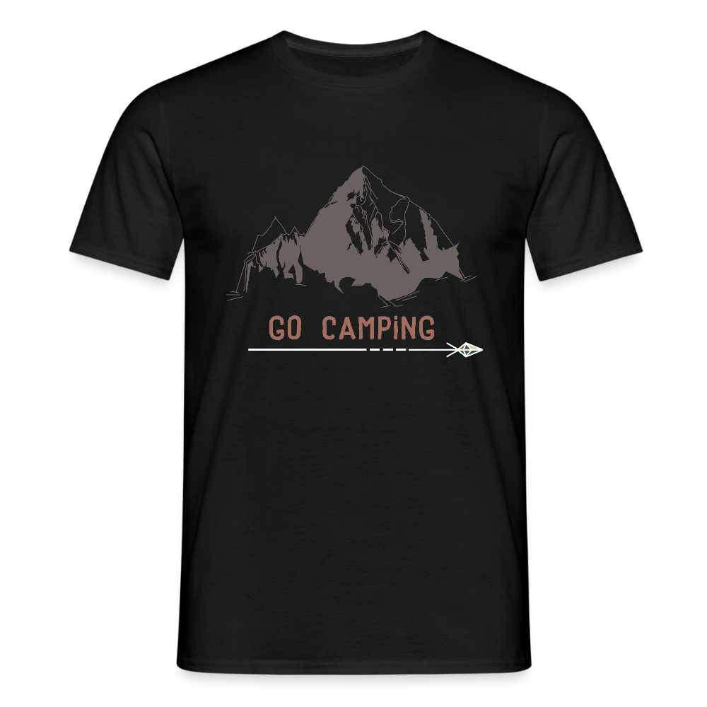Männer T-Shirt - Schwarz