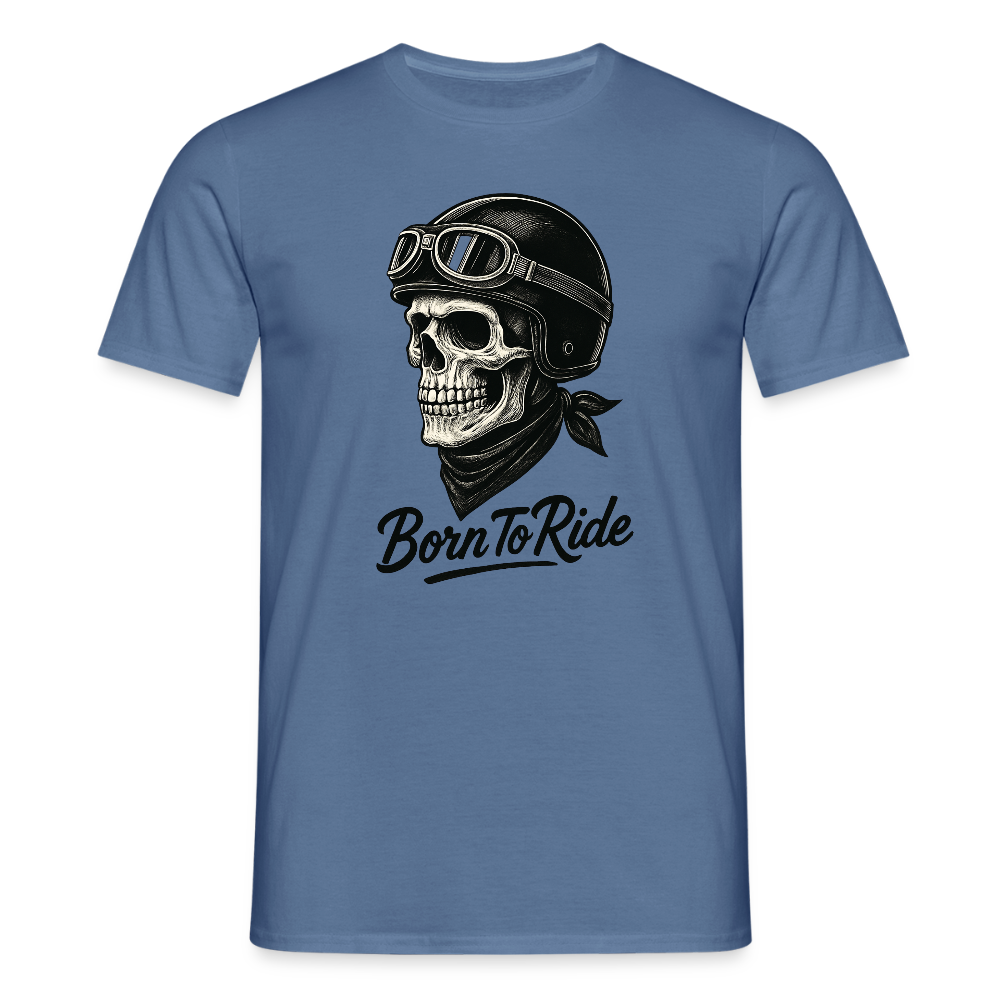 Männer T-Shirt - Taubenblau