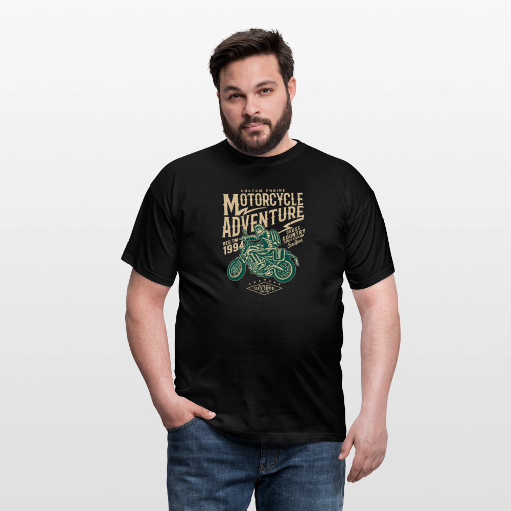 Männer T-Shirt - Schwarz