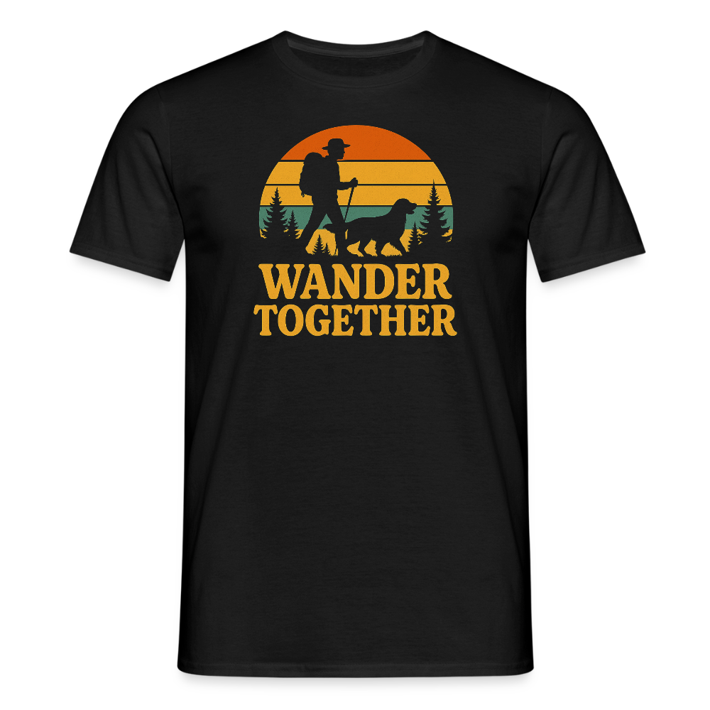 Männer T-Shirt - Schwarz