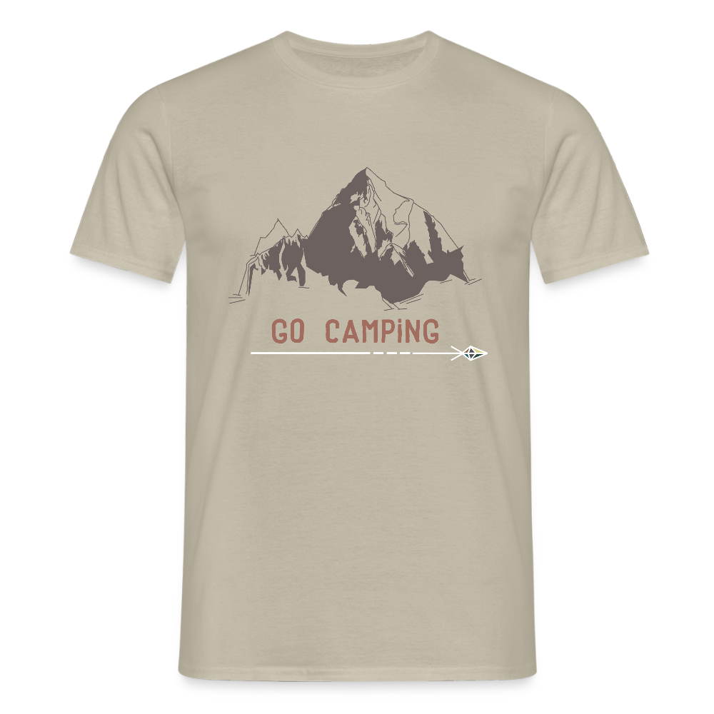 Männer T-Shirt - Sandbeige