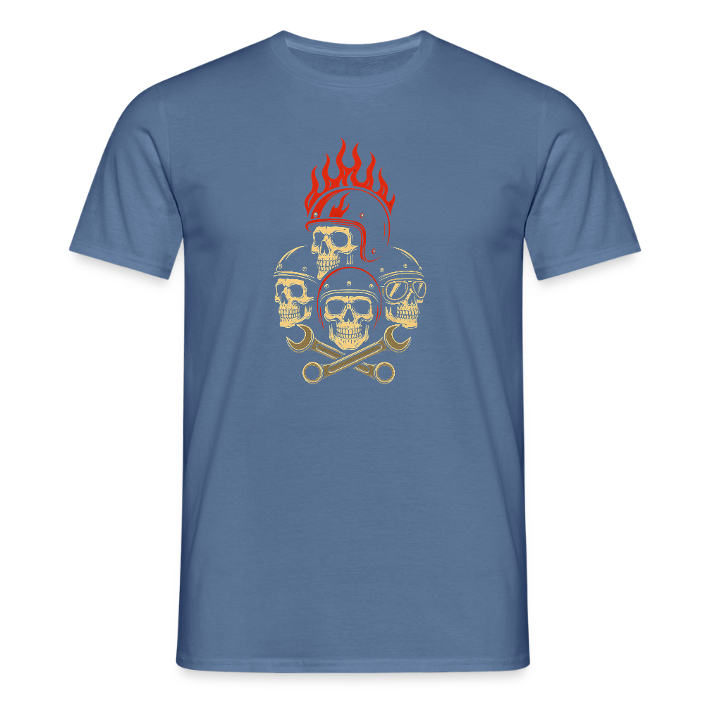 Männer T-Shirt - Taubenblau
