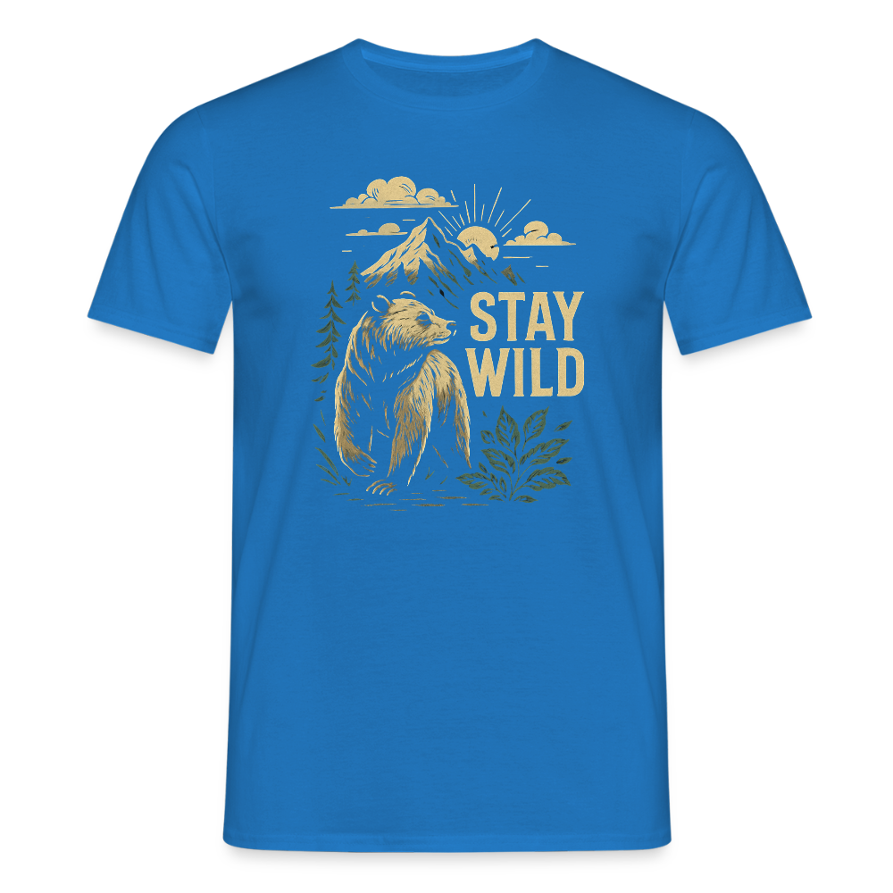 Männer T-Shirt - Royalblau