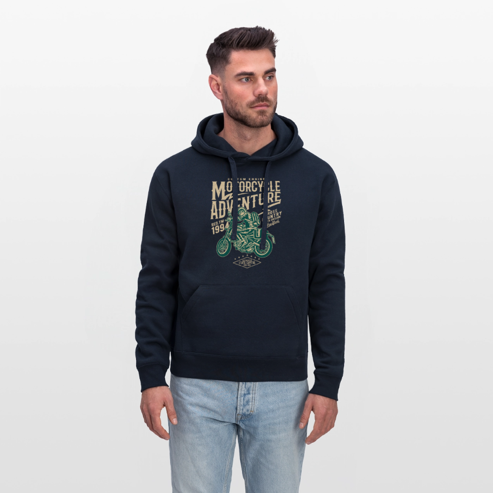 Männer Kapuzen Sweater von Russell - Navy