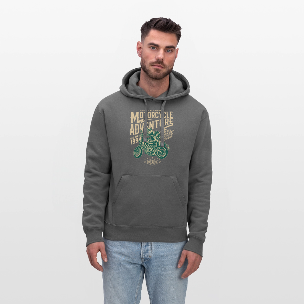 Männer Kapuzen Sweater von Russell - Grau