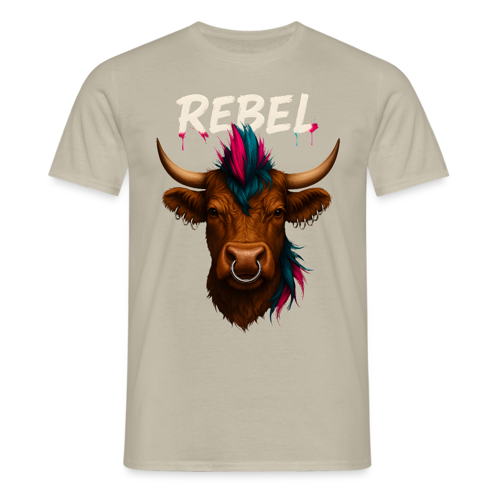 Männer T-Shirt - Sandbeige