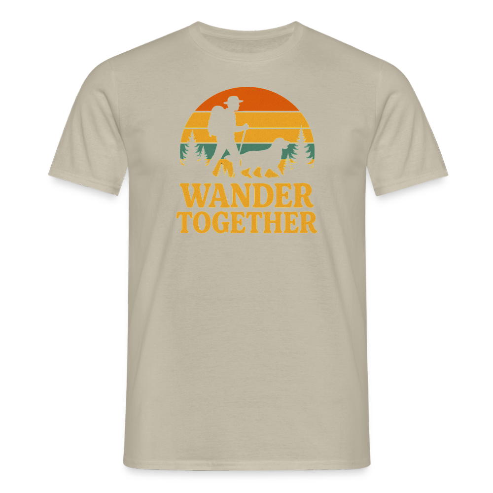 Männer T-Shirt - Sandbeige