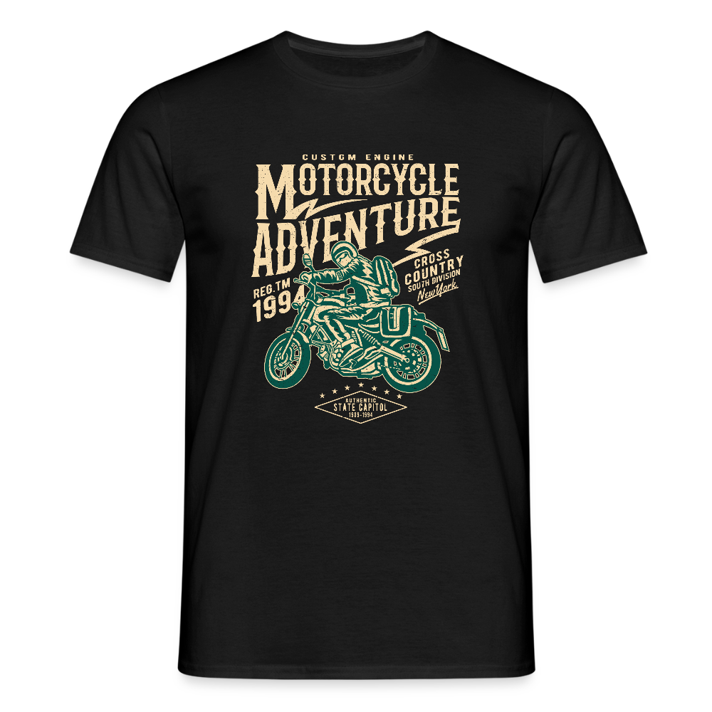 Männer T-Shirt - Schwarz