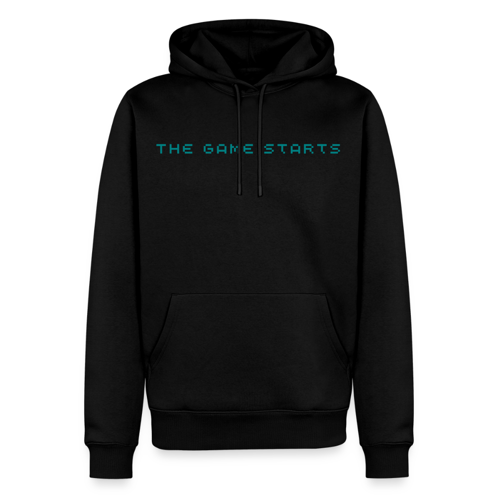 Männer Premium Hoodie - Schwarz