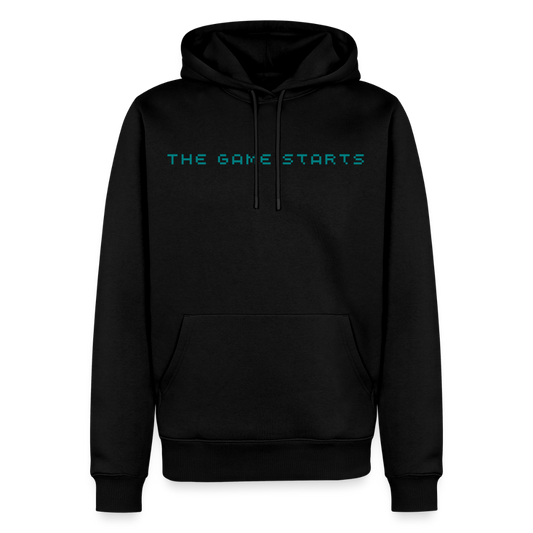 Männer Premium Hoodie - Schwarz