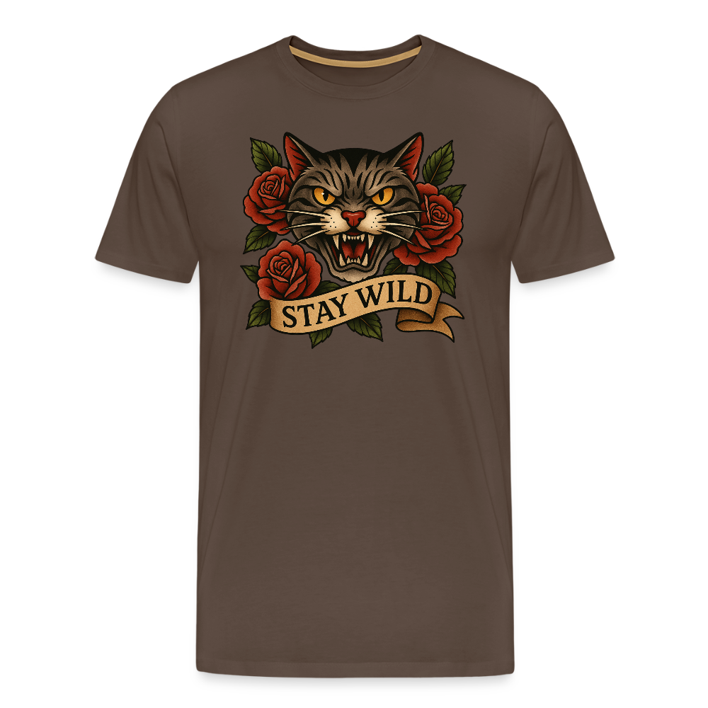 Männer Premium T-Shirt - Edelbraun