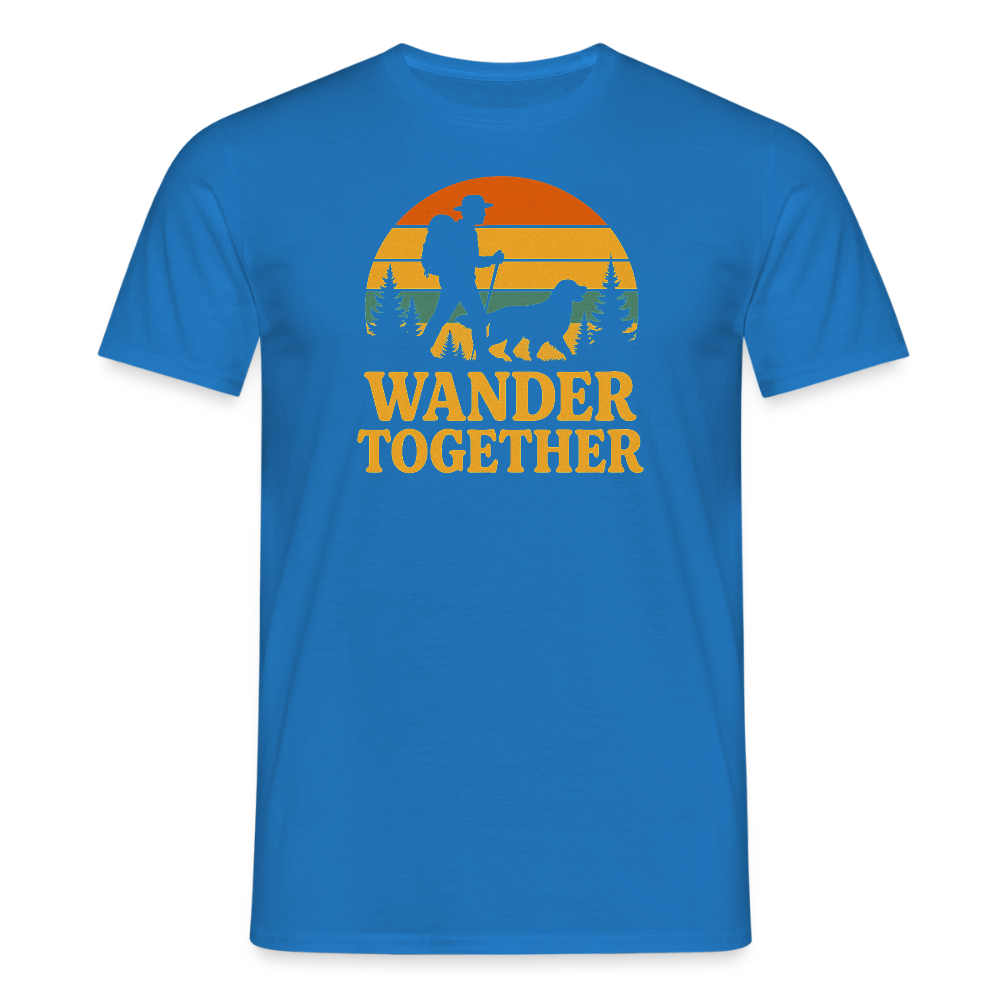 Männer T-Shirt - Royalblau