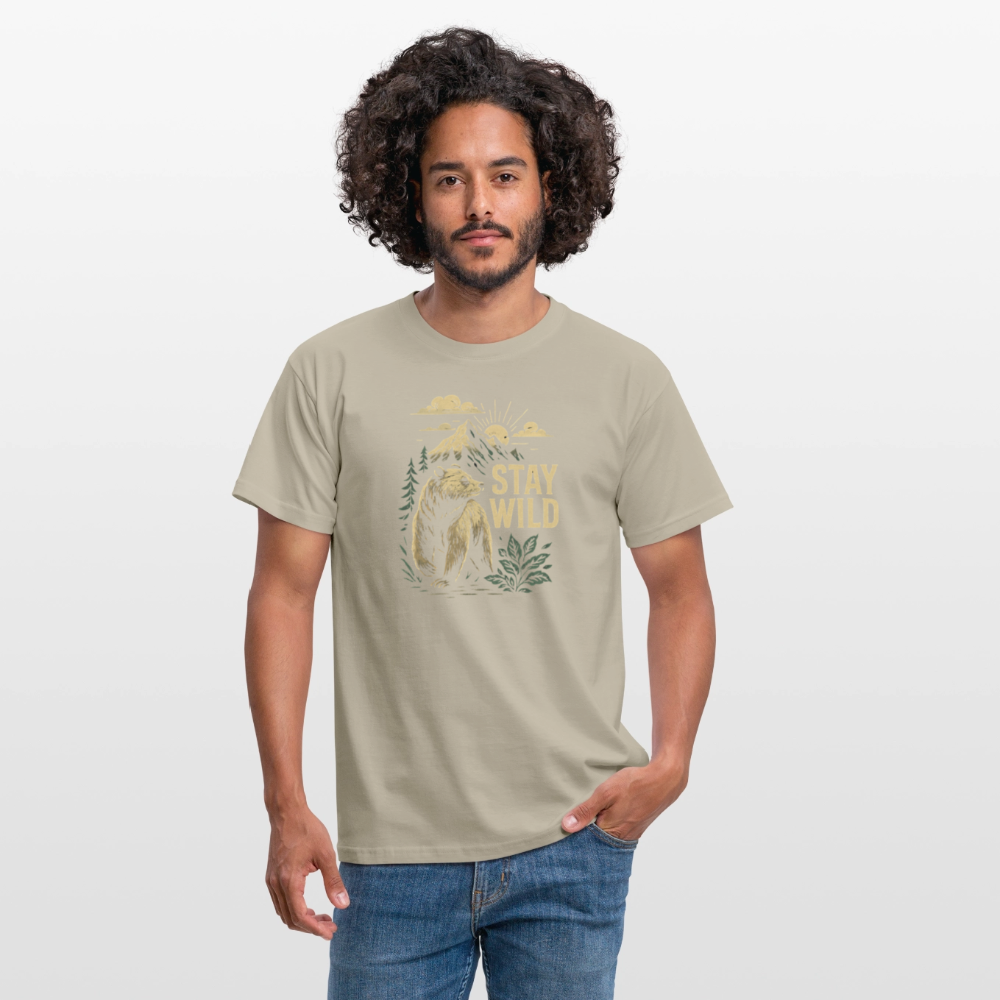 Männer T-Shirt - Sandbeige