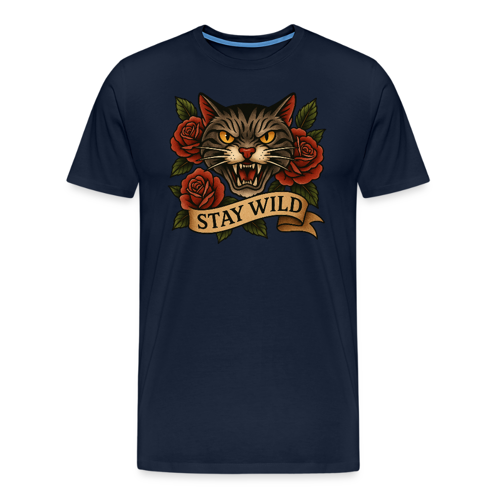Männer Premium T-Shirt - Navy