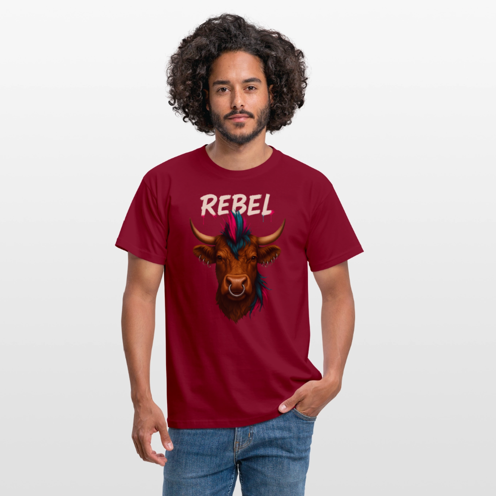 Männer T-Shirt - Ziegelrot