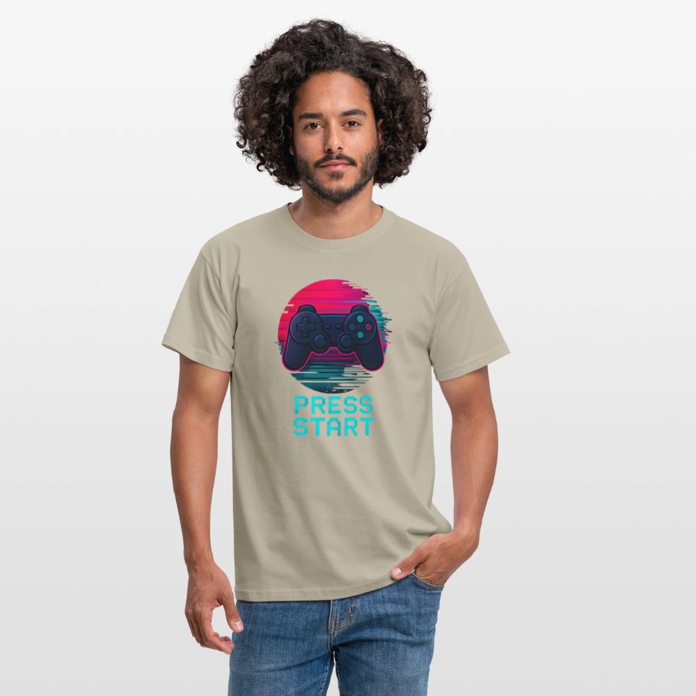 Männer T-Shirt - Sandbeige