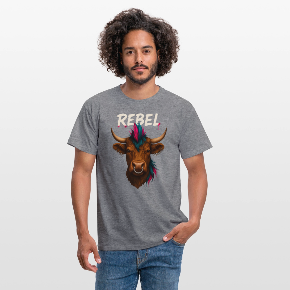 Männer T-Shirt - Graphit meliert