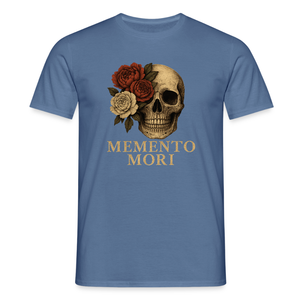 Männer T-Shirt - Taubenblau