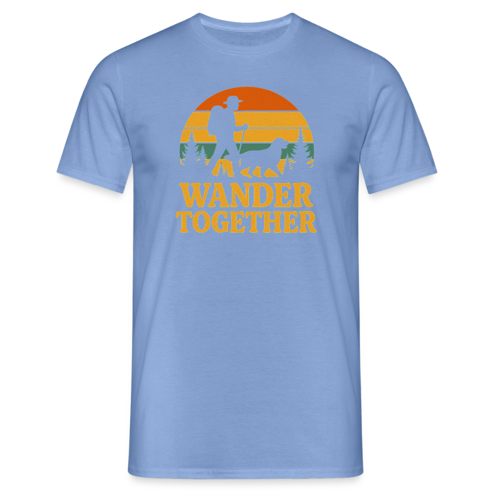 Männer T-Shirt - carolina blue