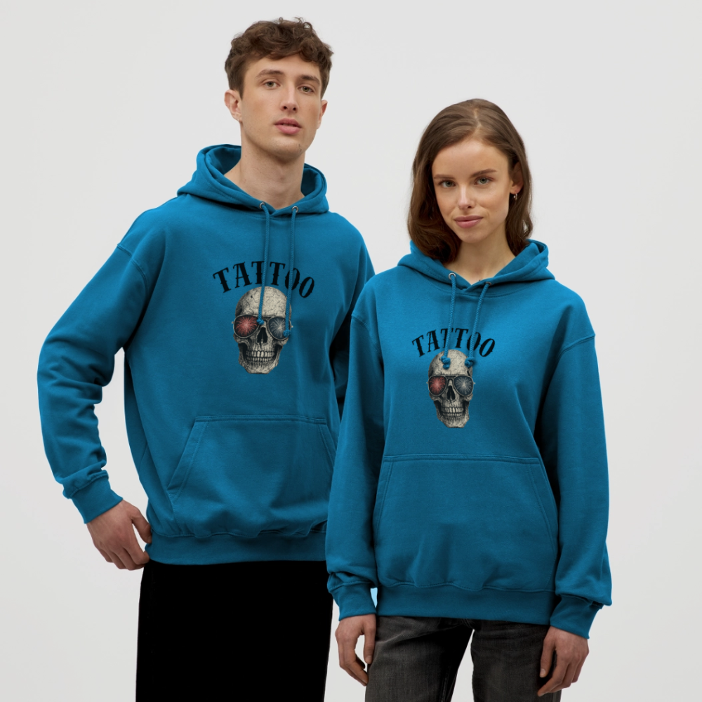 Unisex Hoodie - Tiefseeblau