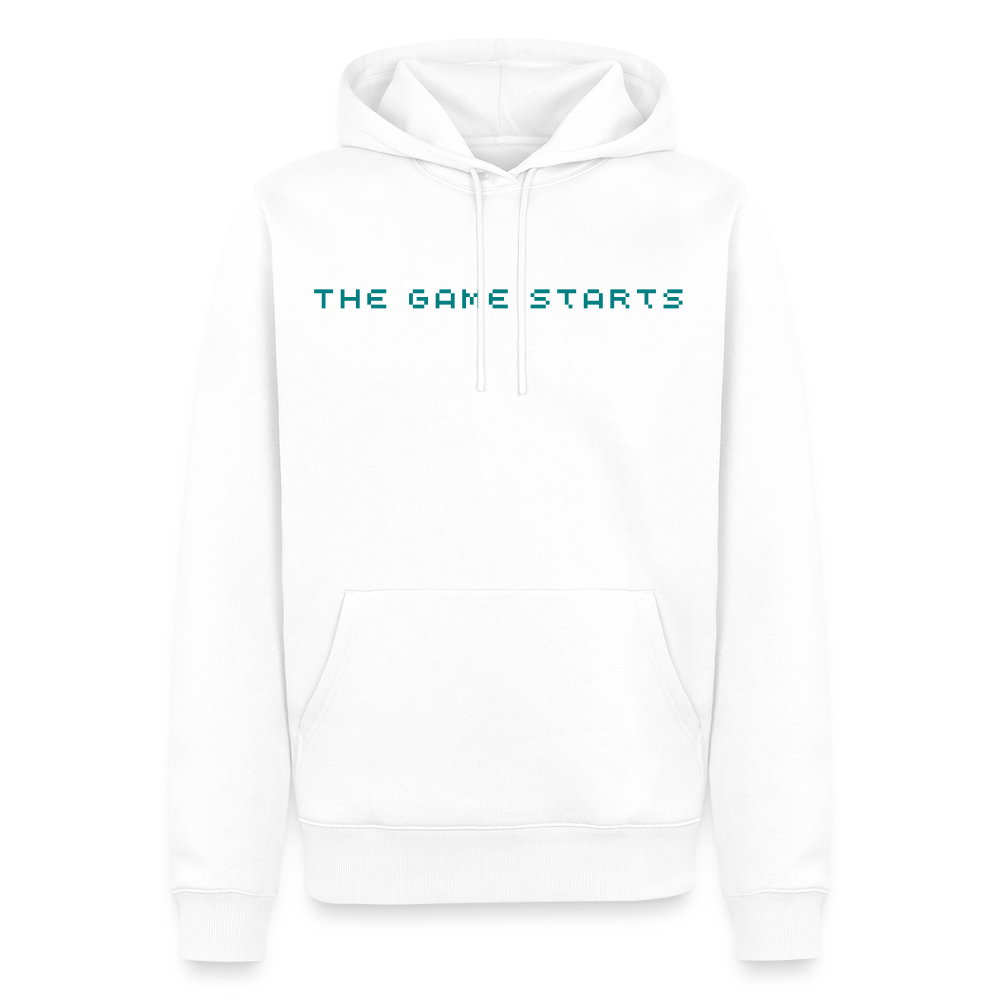 Männer Premium Hoodie - Weiß