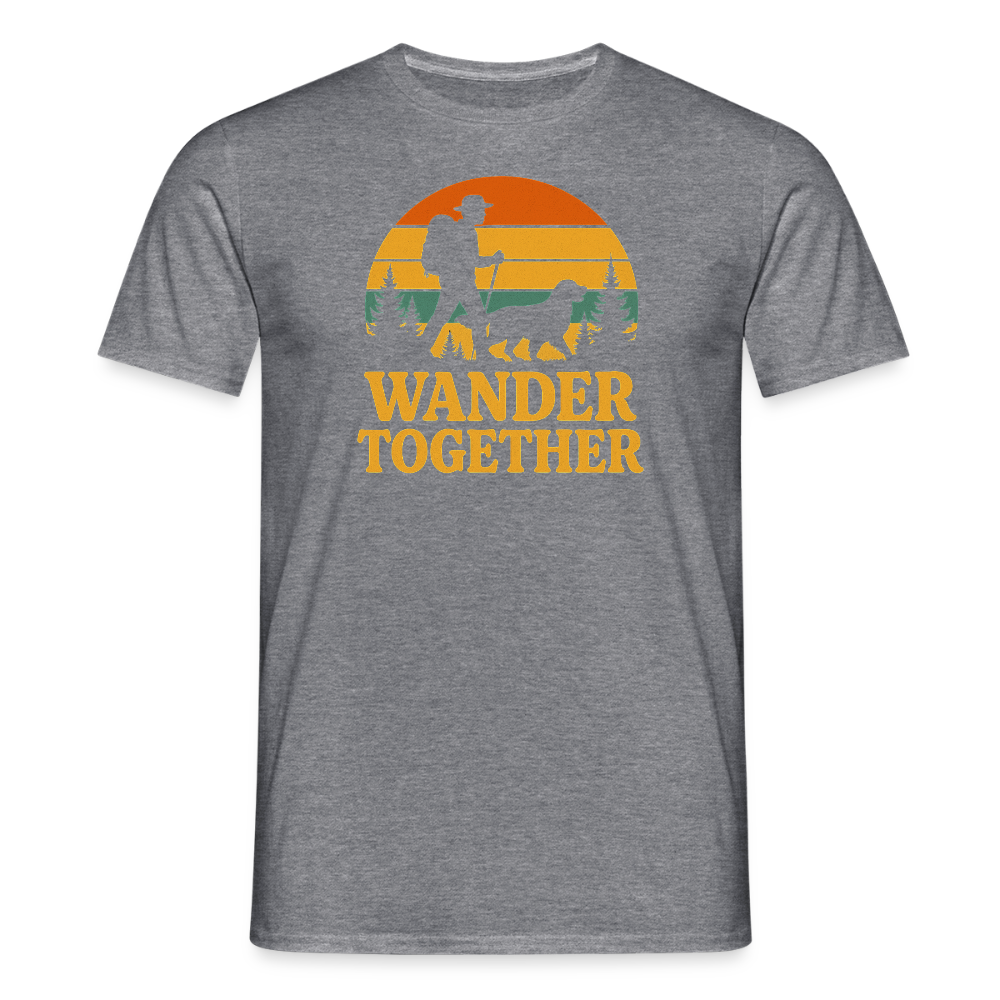 Männer T-Shirt - Graphit meliert