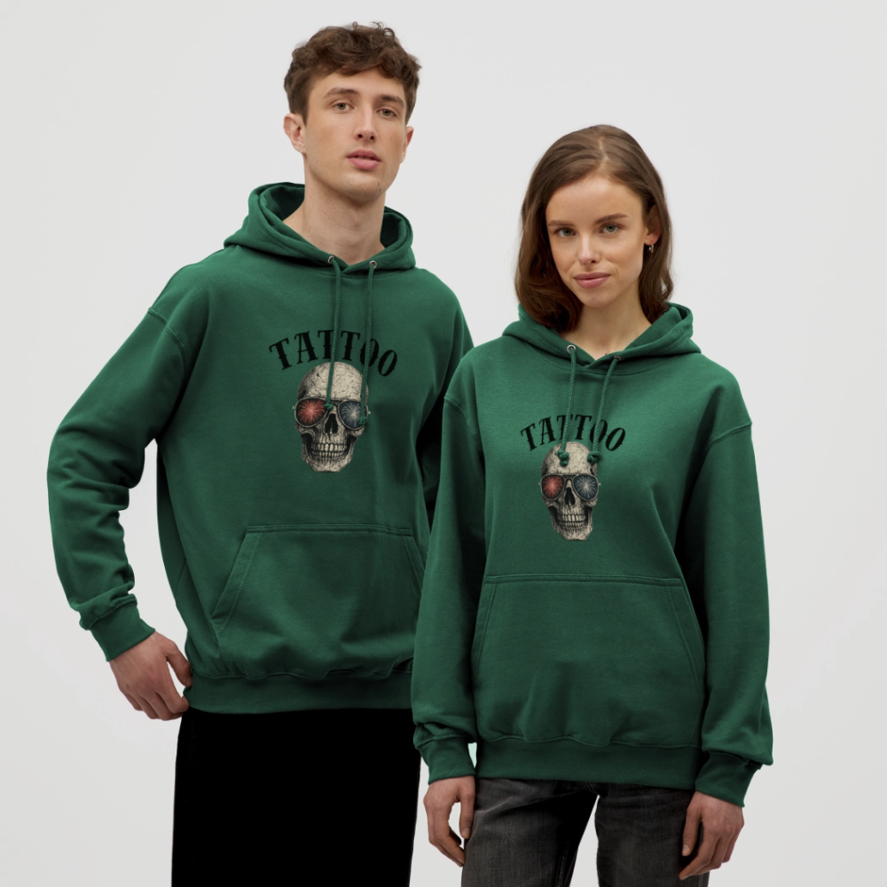 Unisex Hoodie - Flaschengrün