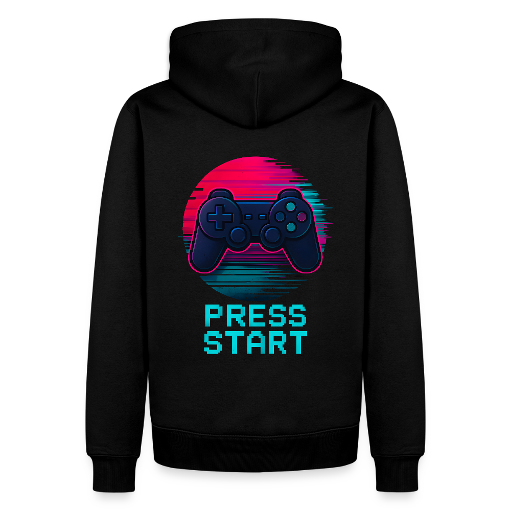 Männer Premium Hoodie - Schwarz