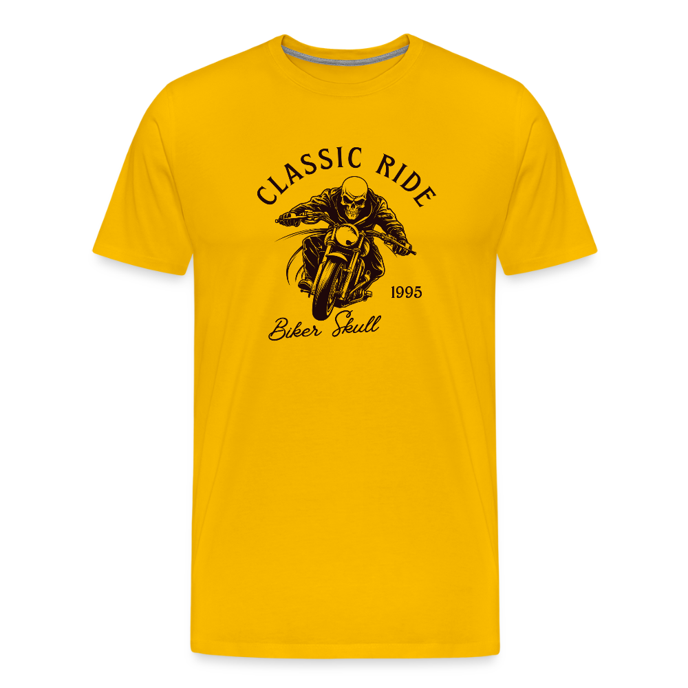 Männer Premium T-Shirt - Sonnengelb