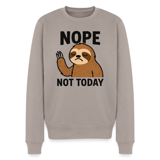 Männer Premium Pullover - Taupe