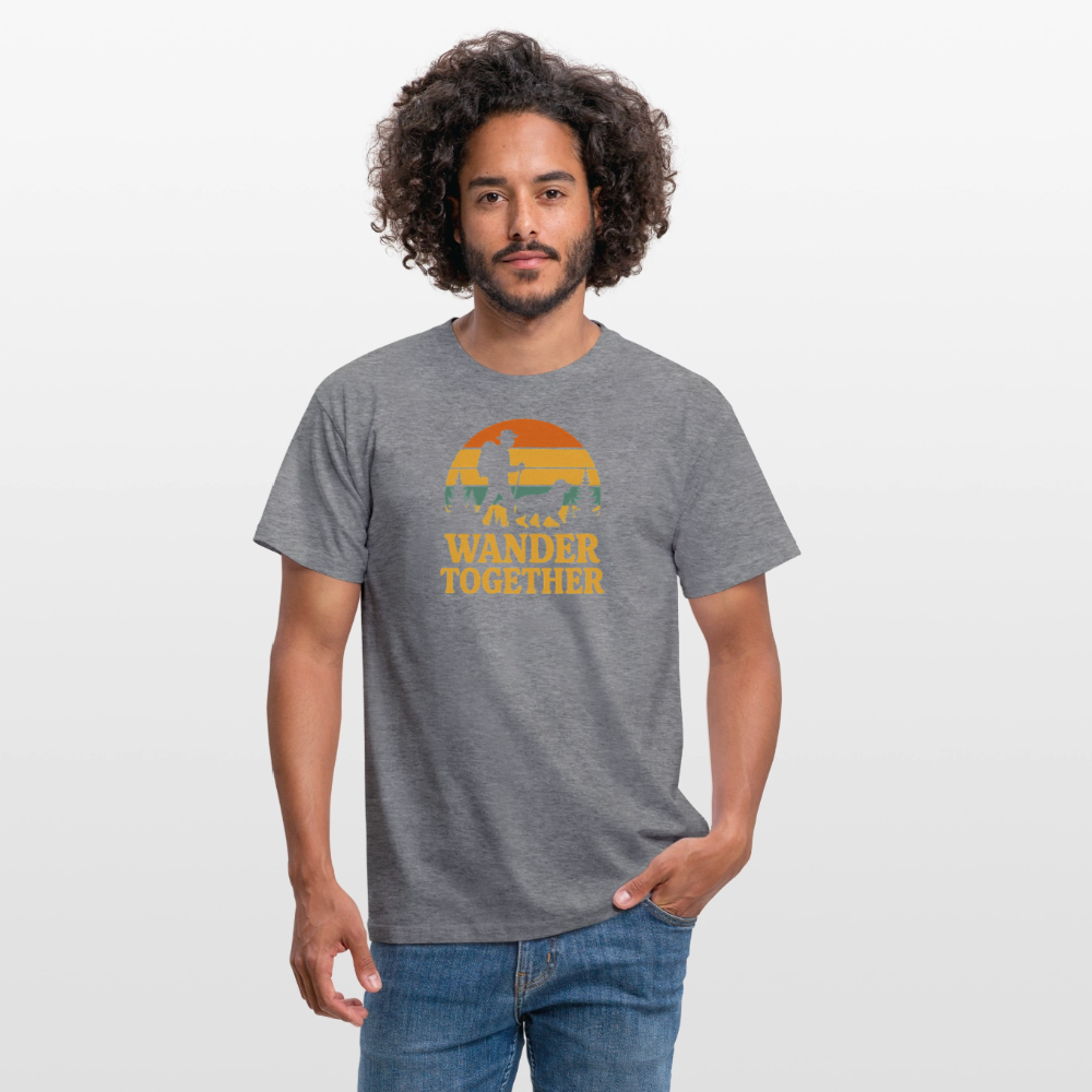 Männer T-Shirt - Graphit meliert