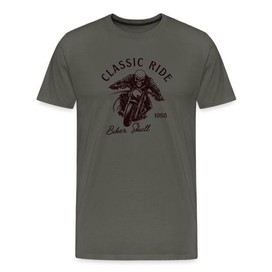 Männer Premium T-Shirt - Asphalt