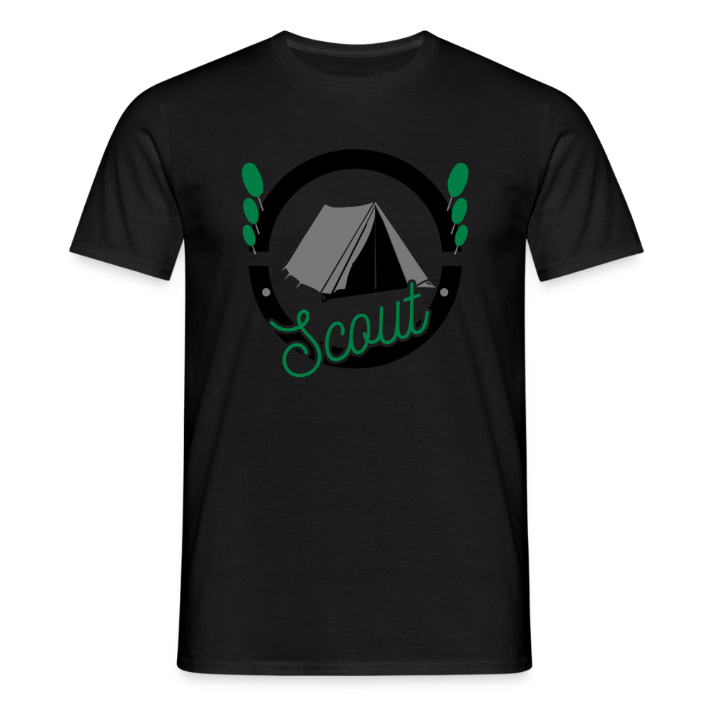 Männer T-Shirt - Schwarz