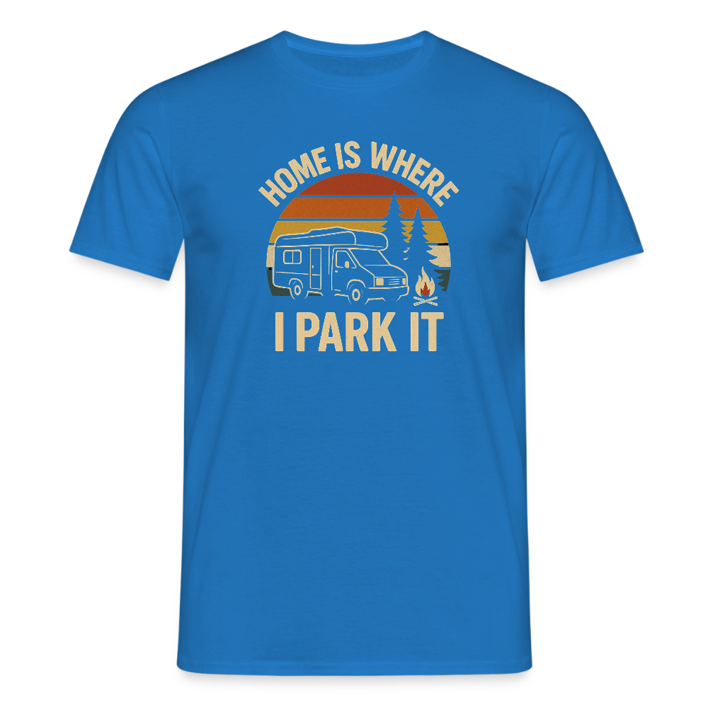 Männer T-Shirt - Royalblau