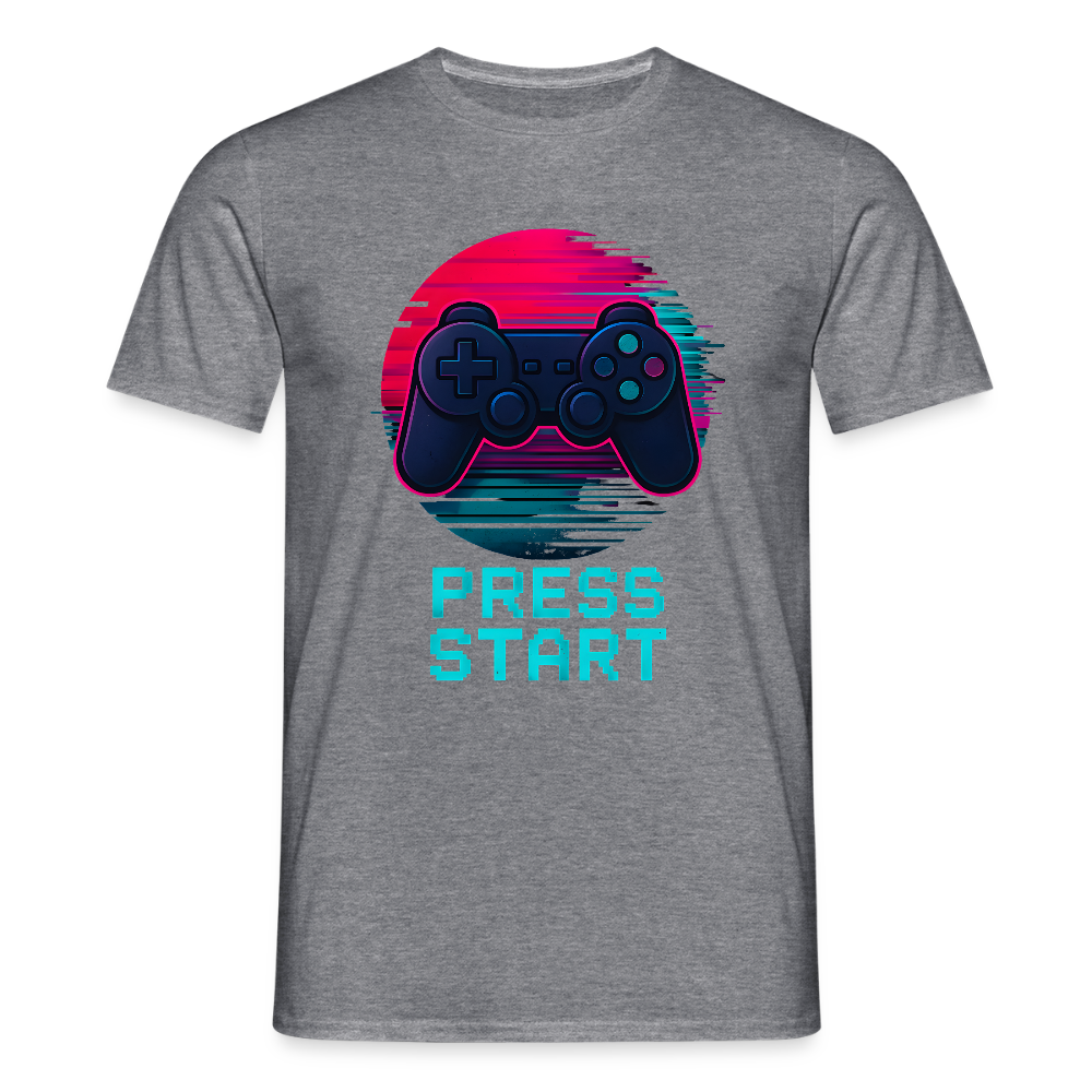 Männer T-Shirt - Graphit meliert