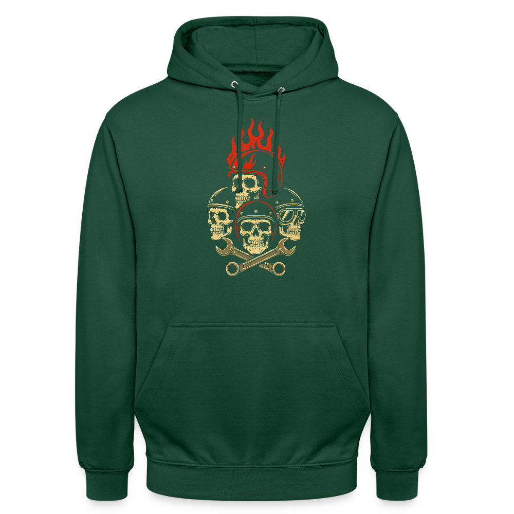 Unisex Hoodie - Flaschengrün