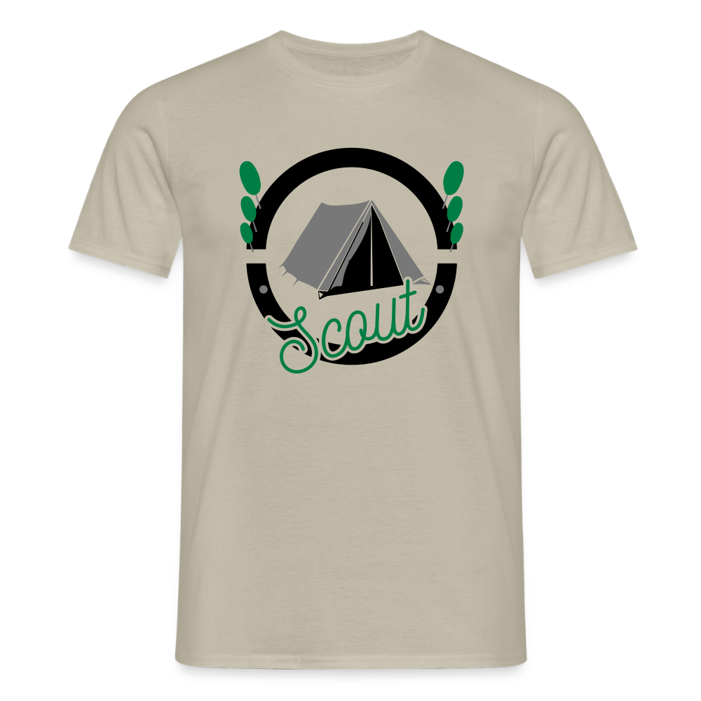 Männer T-Shirt - Sandbeige