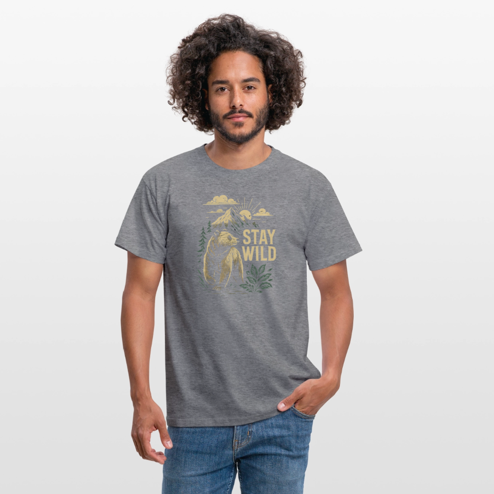 Männer T-Shirt - Graphit meliert