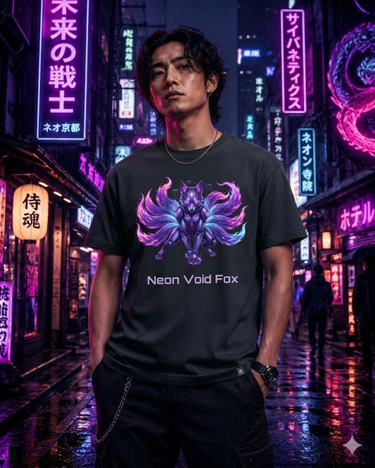 Neon Void Fox T-Shirt