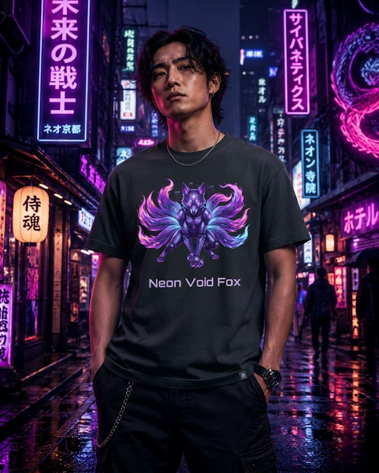 Neon Void Fox T-Shirt