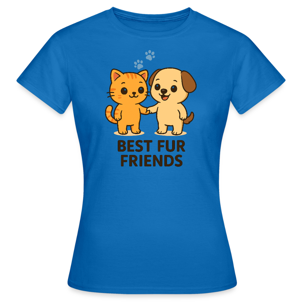 Best Friends  T-Shirt - Royalblau