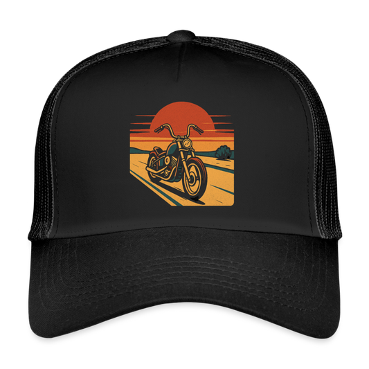 Trucker Cap - Schwarz/Schwarz