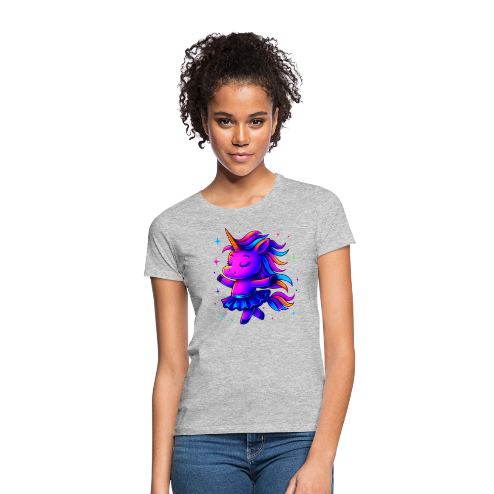 Frauen T-Shirt - Grau meliert