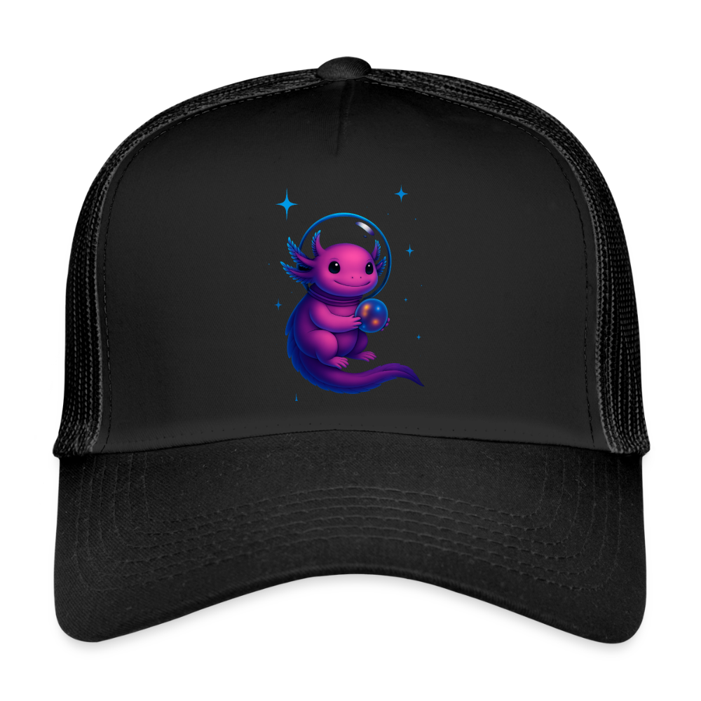 Trucker Cap - Schwarz/Schwarz