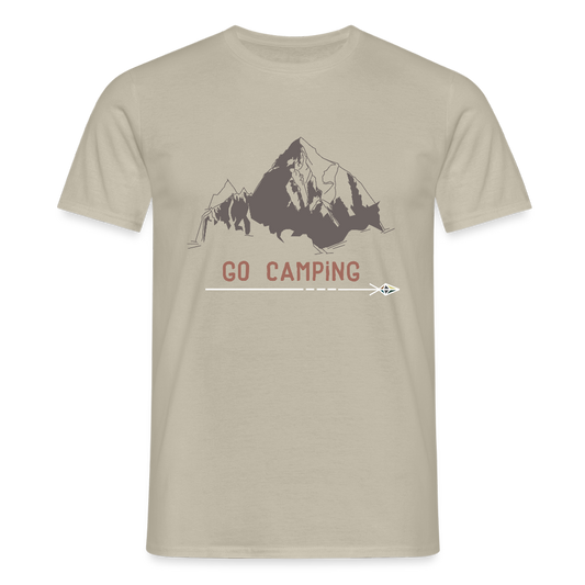 Männer T-Shirt - Sandbeige