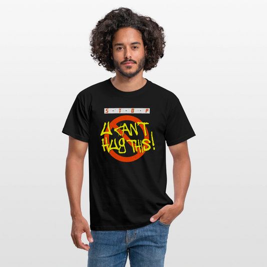 Männer T-Shirt - Schwarz