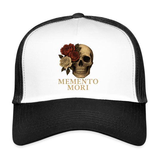 Trucker Cap - Weiß/Schwarz