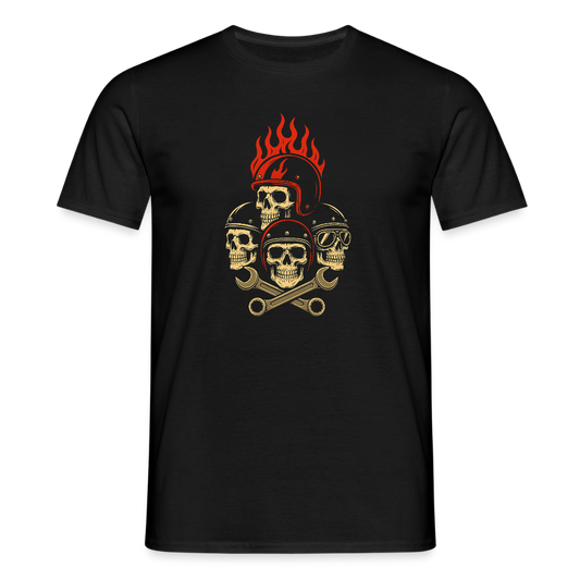 Männer T-Shirt - Schwarz