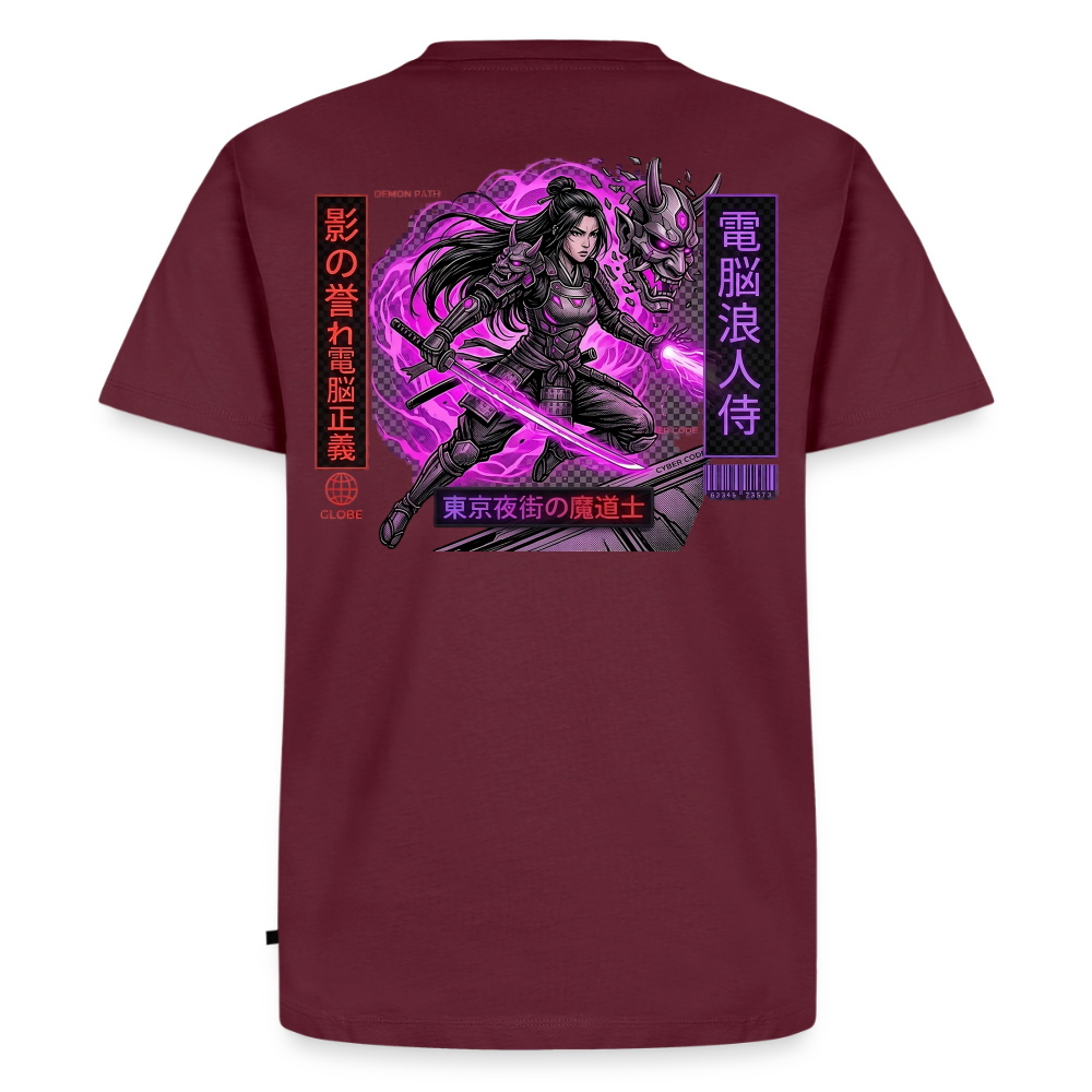 Männer Premium T-Shirt - Burgunderrot