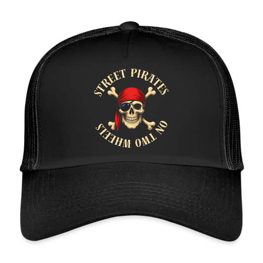 Trucker Cap - Schwarz/Schwarz